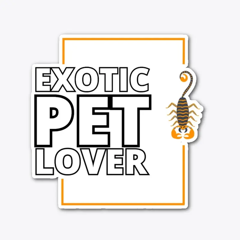 Exotic pet lovers, black exotic animal 